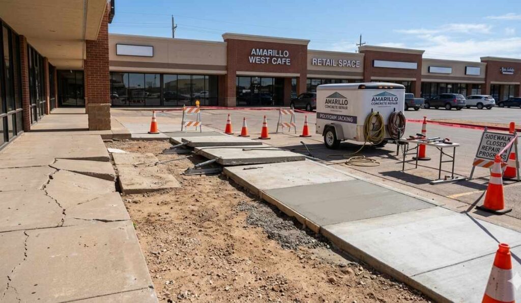 Commercial Concrete Repair Contractors In Amarillo TX & Nearby