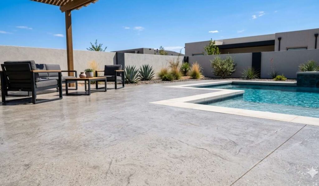 Concrete Patio Coatings, Overlays & Decorative Options in Amarillo TX