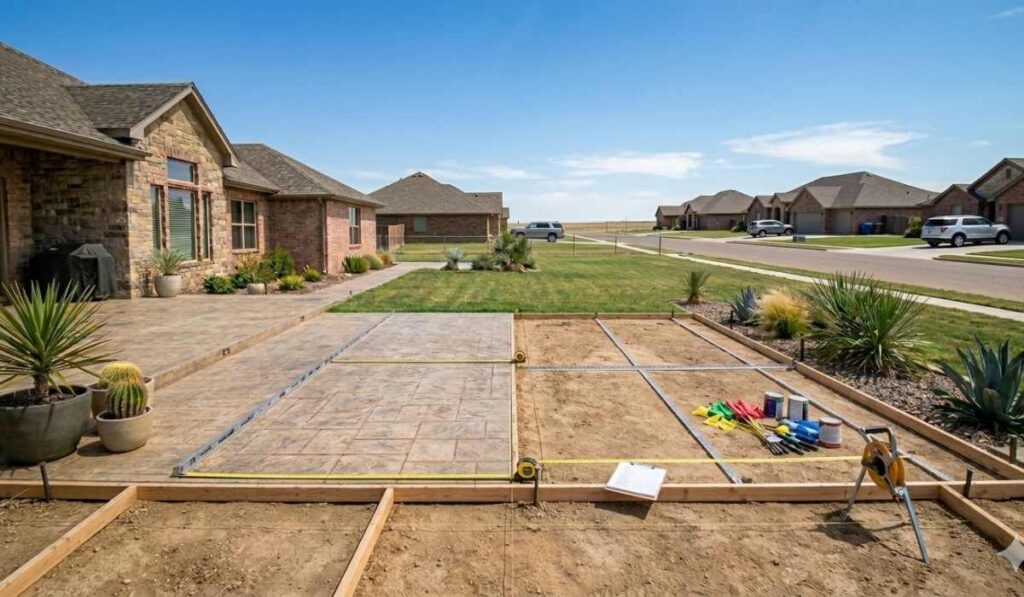 How Much Does a Concrete Patio Cost in Amarillo TX?