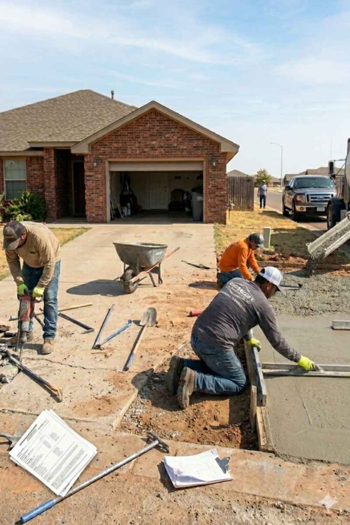Concrete Driveways Contractors in Amarillo tX