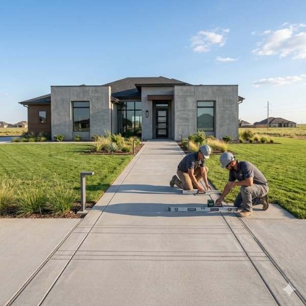 best Concrete Walkways Contractors in Amarillo TX and Surroundings