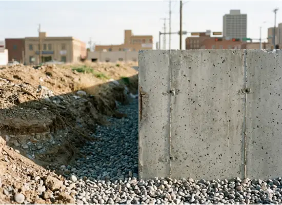 Retaining Wall Building in Panhandle