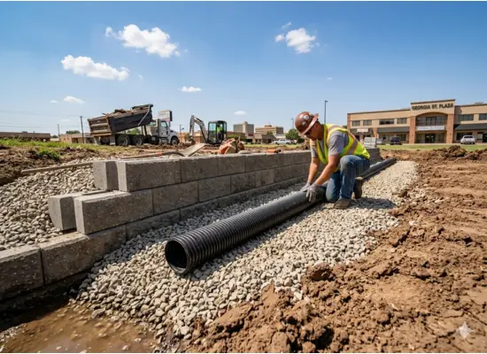 Concrete Retaining Walls Installation in Amarillo TX