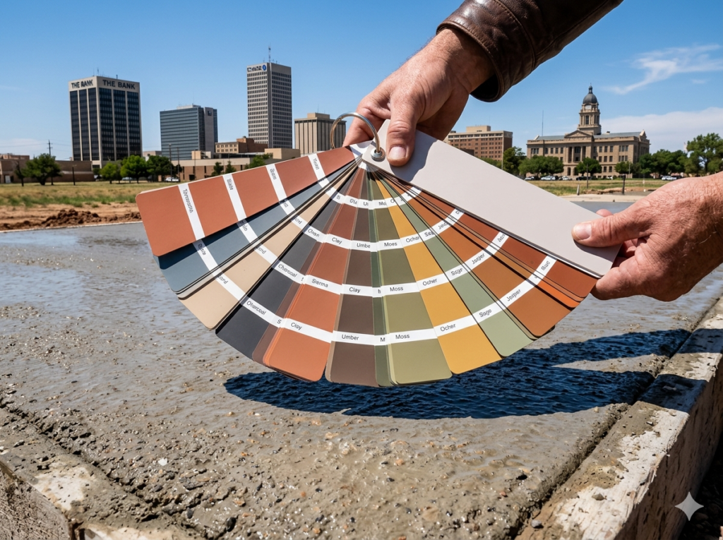 Decorative Concrete Color Visualizer for Amarillo TX Homes & Businesses | SolidBase