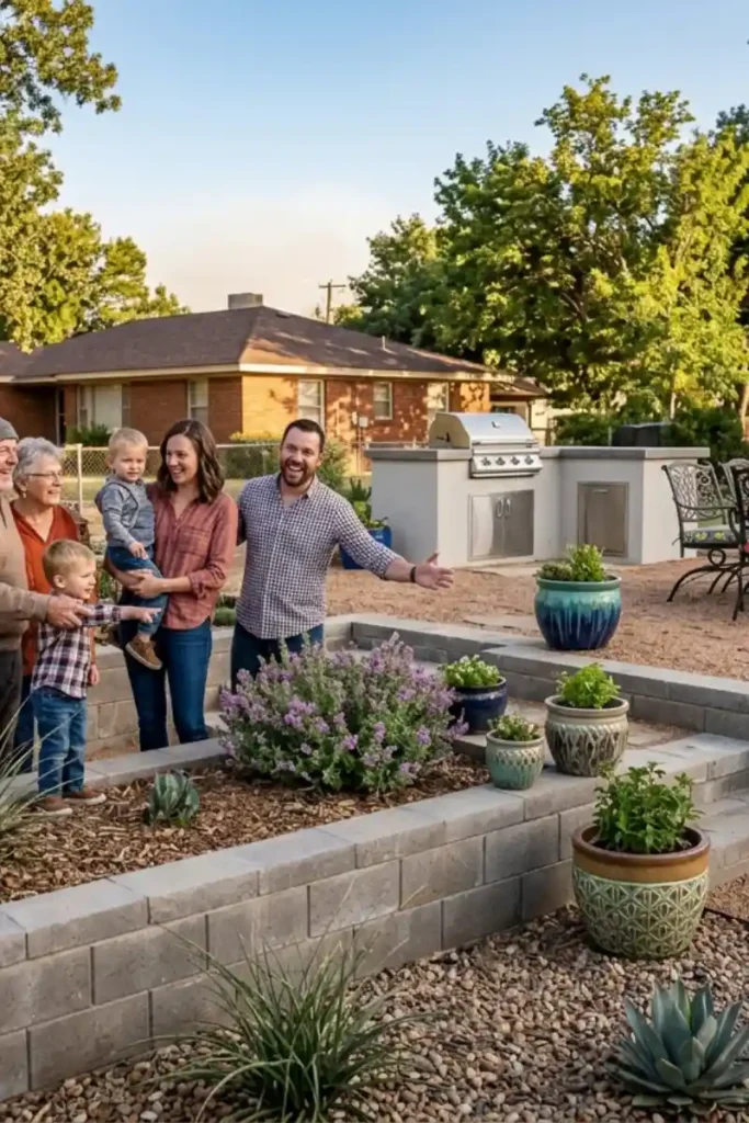 Concrete Retaining Wall installation in Amarillo TX and Panhandle