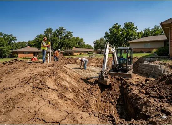 Retaining Wall installation process in Amarillo TX