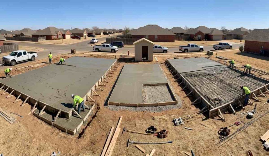 Types of Concrete Slabs We Install in Amarillo TX & Surroundings